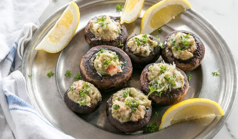 Salted Crabs Stuffed Mushrooms: A Mouthwatering Delicacy